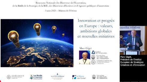 Marc Giget, Président, Institut Européen de Stratégies Créatives et d’Innovation