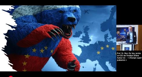 Prof. Dr. Marc De Vos, Juriste, co-CEO de l’institut Itinera, auteur de « L'Europe superpuissance »