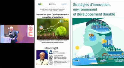 Marc Giget, Président IESCI, Membre de l'Académie des Technologies