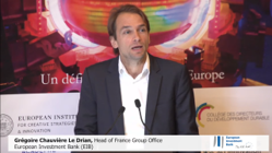 Grégoire Chauvière Le Drian - Les moyens financiers mis à disposition des acteurs de l’innovation au niveau européen. Rôle de la Banque Européenne d’Investissement et voies d’accès à ses financements