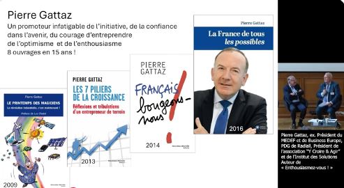 Keynote : Pierre Gattaz, ex. Président du MEDEF et de Business Europe, PDG de Radiall, Président de l'association Y Croire & Agir et de l'Institut des Solutions