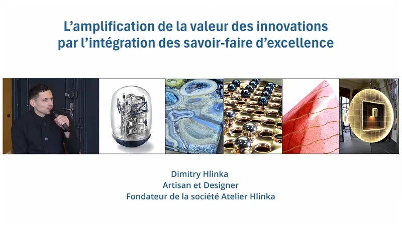 Dimitry Hlinka, Artisan et Designer