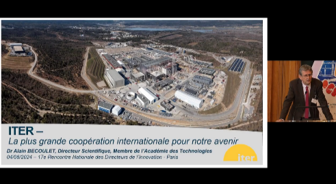 Alain Bécoulet, Deputy Director General ITER, Membre de l'Académie des Technologies