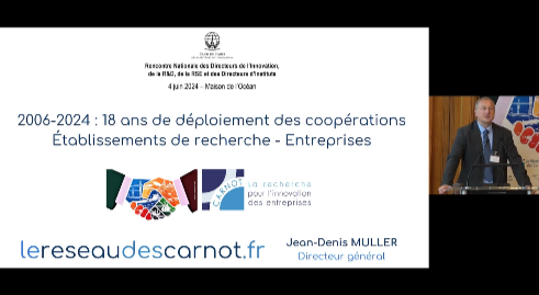 Jean-Denis Muller, Directeur général du Réseau des Carnot