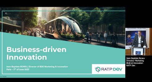 Jean-Baptiste Boneu, Directeur Marketing BtoB et Innovation, RATP Dev