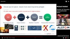 Michael Haddad - Stratégie R&D d’Alstom : priorités claires, stratégie tirée par l’innovation, vision à long terme et partagée, collaboration, écosystèmes d’innovation