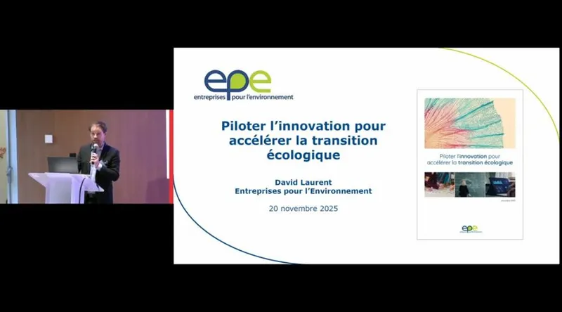 David Laurent, EPE, Directeur Transformation écologique