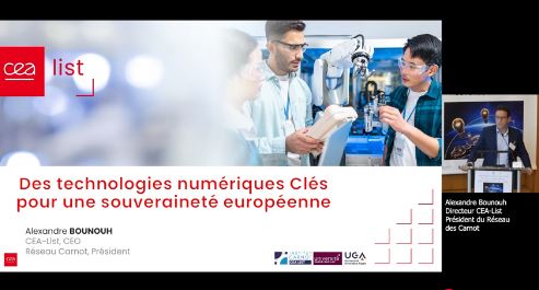 Alexandre Bounouh, Directeur CEA-List et Président du Réseau des Carnot