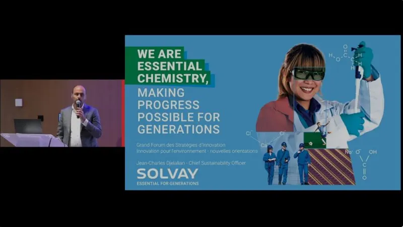 Jean-Charles Djelalian, Solvay, Chief Sustainability Officer