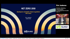 Eric Judenne - Net Zero 2050, quelques exemples dans la gestion des eaux