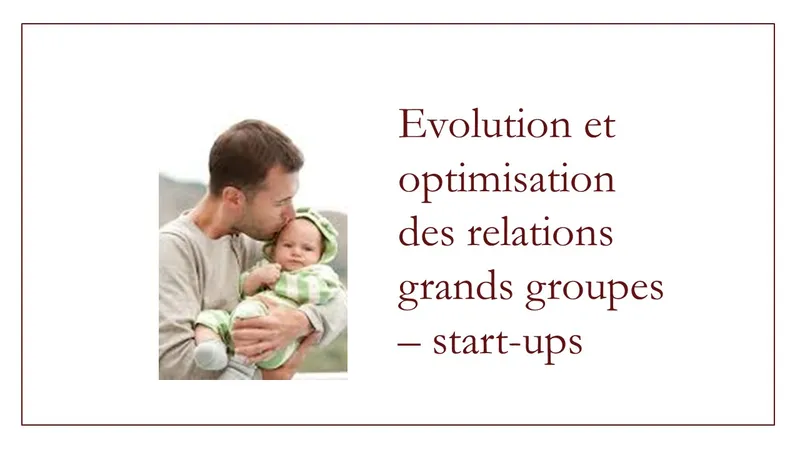 L’optimisation des relations grands groupes – start-ups