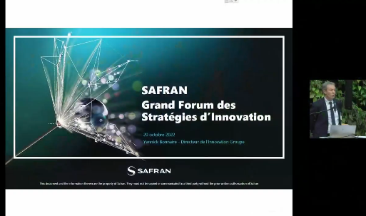 Yannick Bonnaire, Group SVP Innovation, Safran