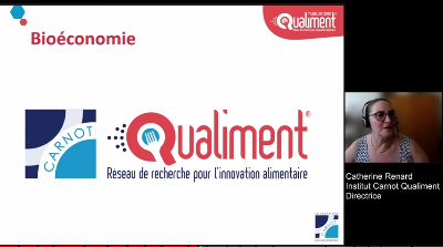 Catherine Renard, Directrice de l'Institut Carnot Qualiment