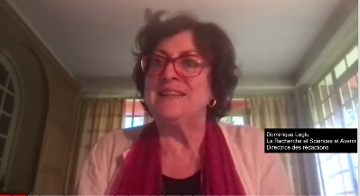 Dominique Leglu, Directrice des Rédactions de "La Recherche" et "Sciences et Avenir"