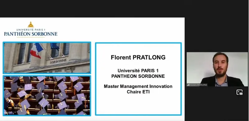 Florent Pratlong, Maître de conférence&responsable du Master Management de l’Innovation à l’Ecole de Management de la Sorbonne