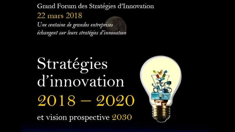 Stratégies d’innovation 2018 – 2020 et vision prospective 2030