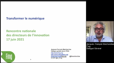 Jacques-François Marchandise, Délégué Général de la Fing