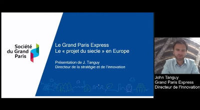 John Tanguy, Directeur de l'Innovation du Grand Paris Express
