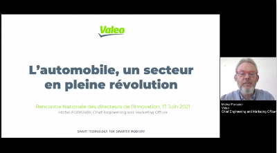 Michel Forissier, Chief Engineering and Marketing Officer, Valeo