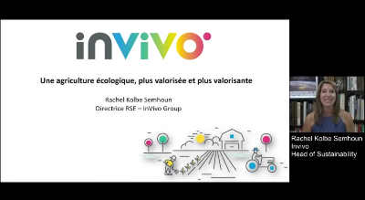 Rachel Kolbe Semhoun, Head of Sustainability, Invivo