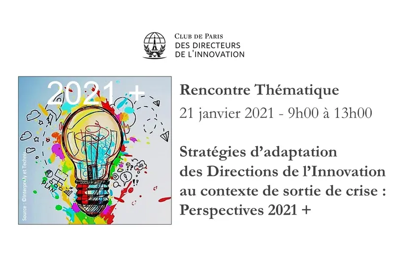 Stratégies d’adaptation des Directions de l’Innovation au contexte de sortie de crise : Perspectives 2021 +