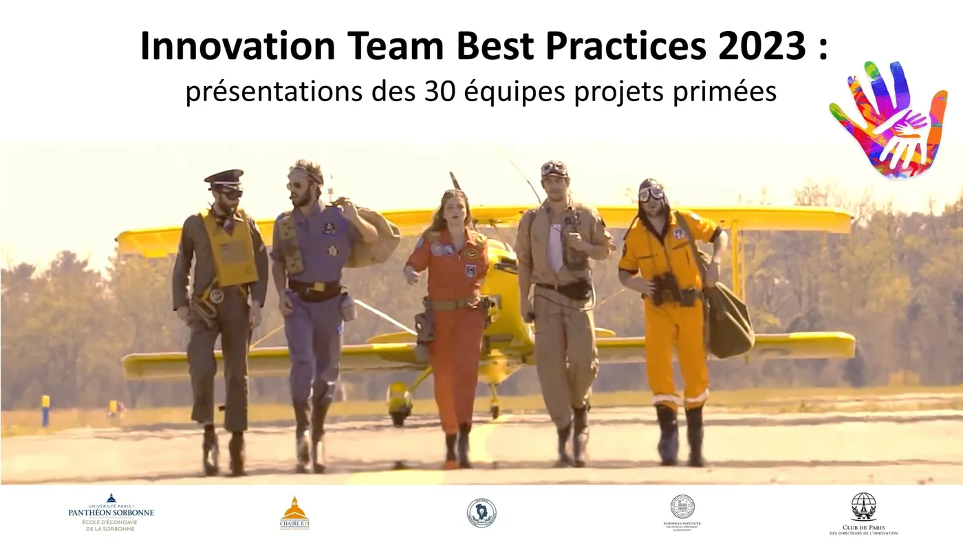 Remise des trophées "Innovation Team Best Practices 2023"