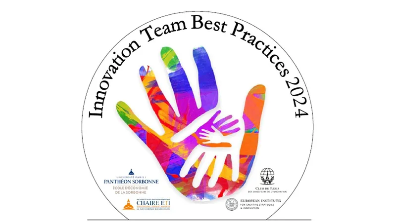 Remise des trophées "Innovation Team Best Practices 2024"