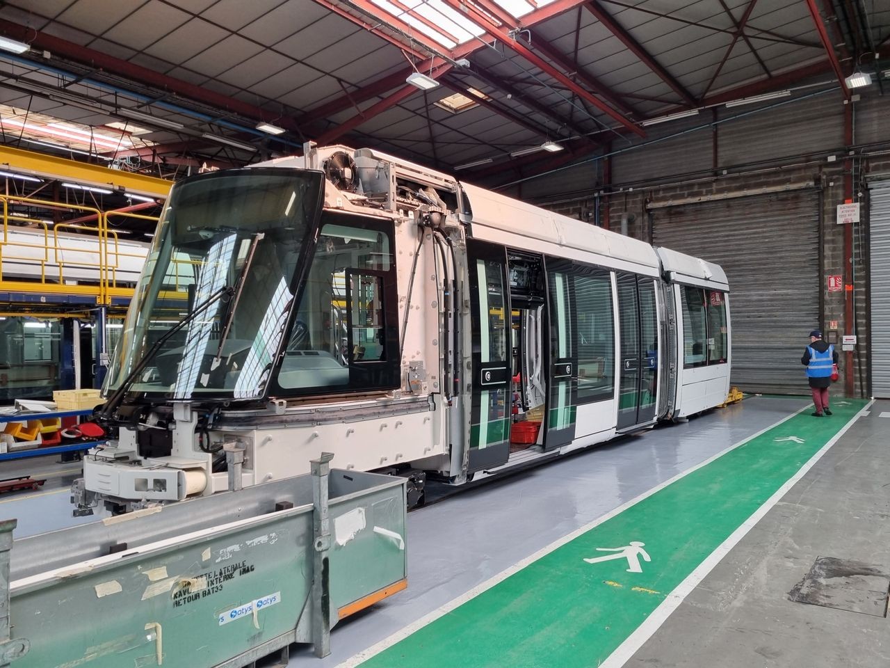 Tramway built by Alstom La Rochelle