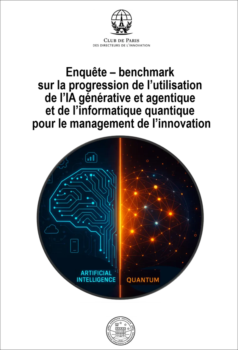 Enquête-benchmark sur la progression de l'utilisation de l'IA générative et agentique et de l'informatique quantique pour le management de l'innovation