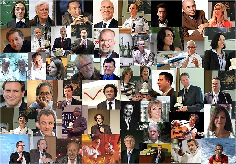 Mosaic of speakers at the Innovation Tuesdays